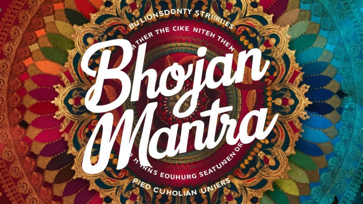 Bhojan Mantra